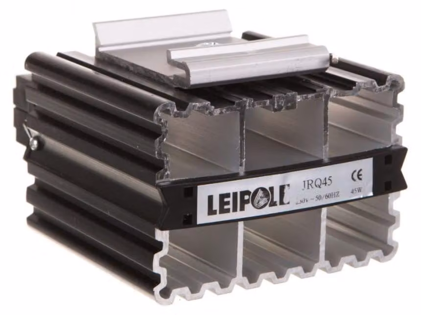 Resistenza riscaldante per quadri elettrici, 45W, 230VAC, modello JRQ45