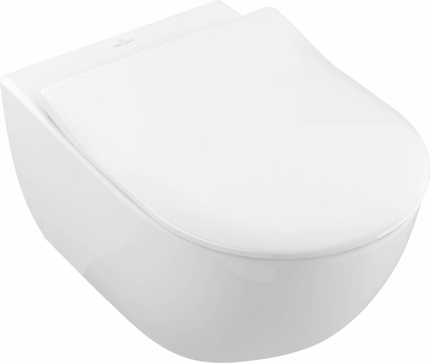 Villeroy & Boch Subway 2.0 WC Combi-Pack, ovale, sortie horizontale, DirectFlush, 370x560x365mm, 5614R2R1, 5614R2R1