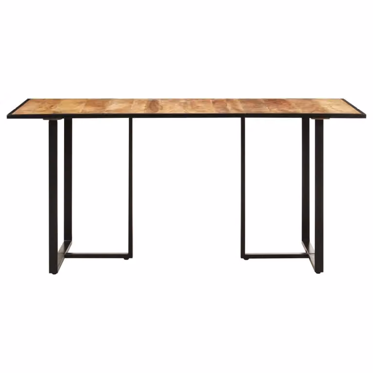 Tavolo da Pranzo 200 cm in Legno di Mango Grezzo