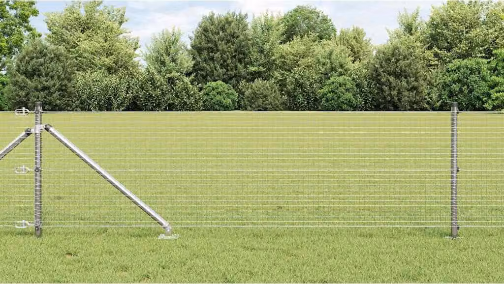 Recinzione in rete saldata con punte 50 x 0,6 m (L x H)