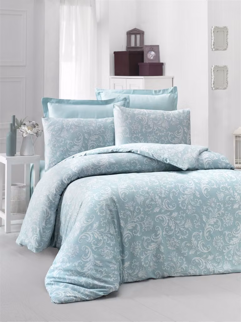 L'Essentiel Linge de Maison, Verano- VCT6345, menta, piumini, 100% cotone sateen
