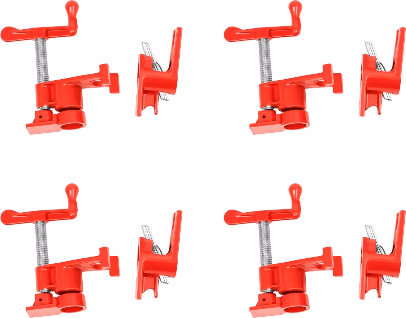 Pinze per incollare in legno, impugnatura ergonomica, robusti piedini antiscivolo, rosso