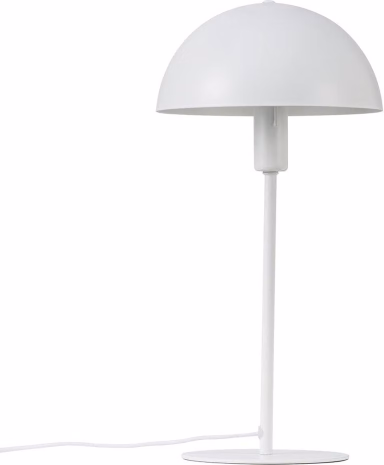 Nordlux lampada da tavolo / comodino Ellen, bianco, metallo, 40,5 cm, LED adatto