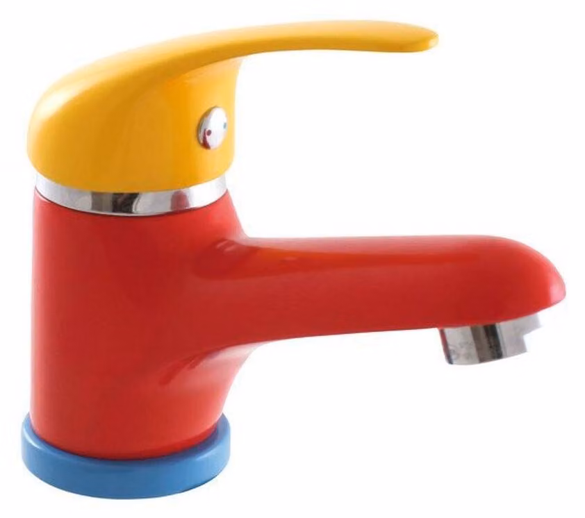 Sapho Kid - Miscelatore per lavabo senza scarico, colorato/cromato KD02