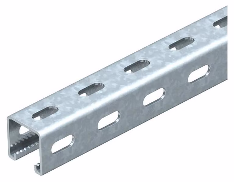 OBO Bettermann Vertr guida profilata con perforazione laterale MS4141PP0300FT