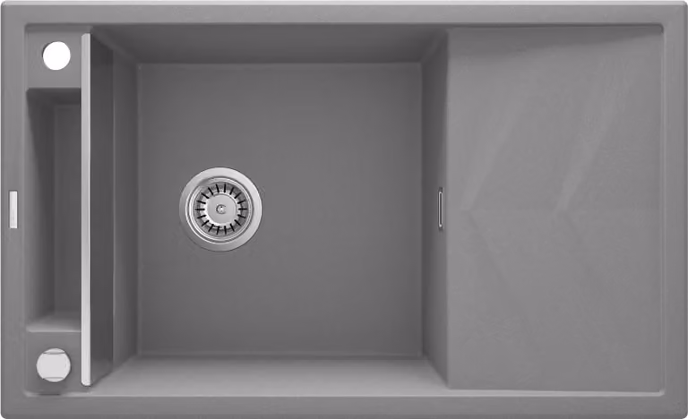 1-bowl magnetic granite sink with drainer