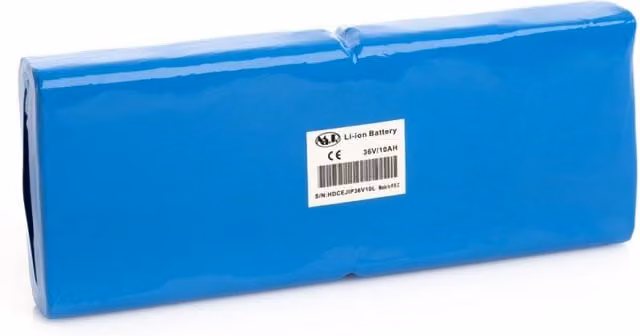Batteria agli ioni di litio per e-bike IP36V12L 36V 12Ah Blu