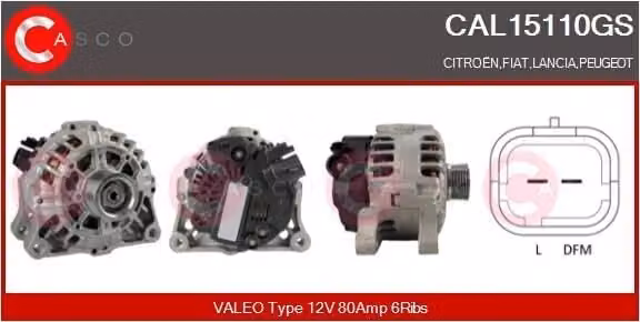 Alternatore 80A