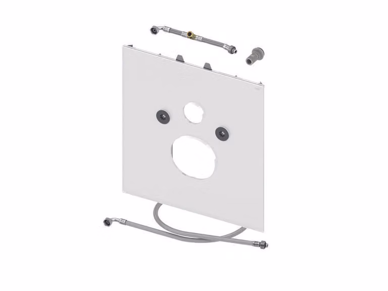 TECElux WC Plaque en verre pour WC douche Duravit et Villeroy & Boch, 9650103, 9650103