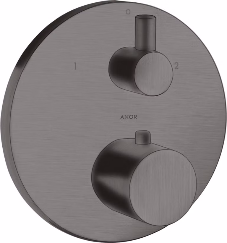 hansgrohe AXOR Uno² Thermostat AXOR Uno² encastré avec robinet d'arrßªt et inverseur, 2 consommateurs, 38720340, 38720340