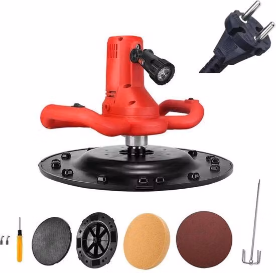 Levigatrice elettrica per superfici Netonic rossa con miscelatore da 1700W