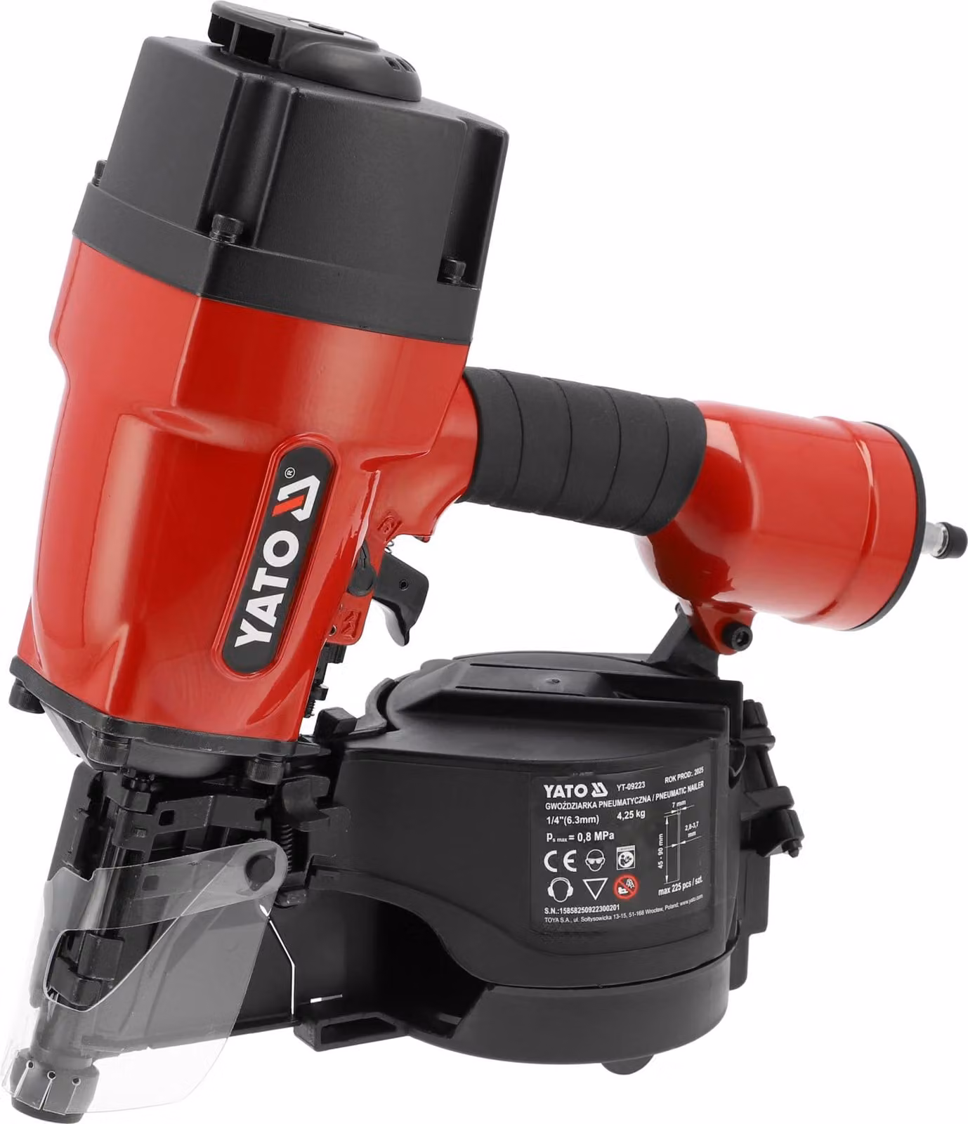 Chiodatrice a tamburo per chiodi da 45–90 mm