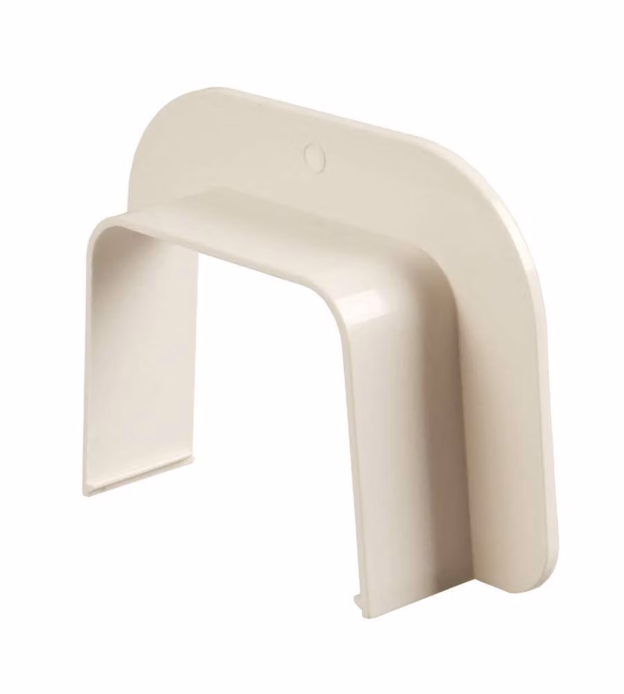 Raccordo lineare per canale condizionamento - 80x60 mm Avorio