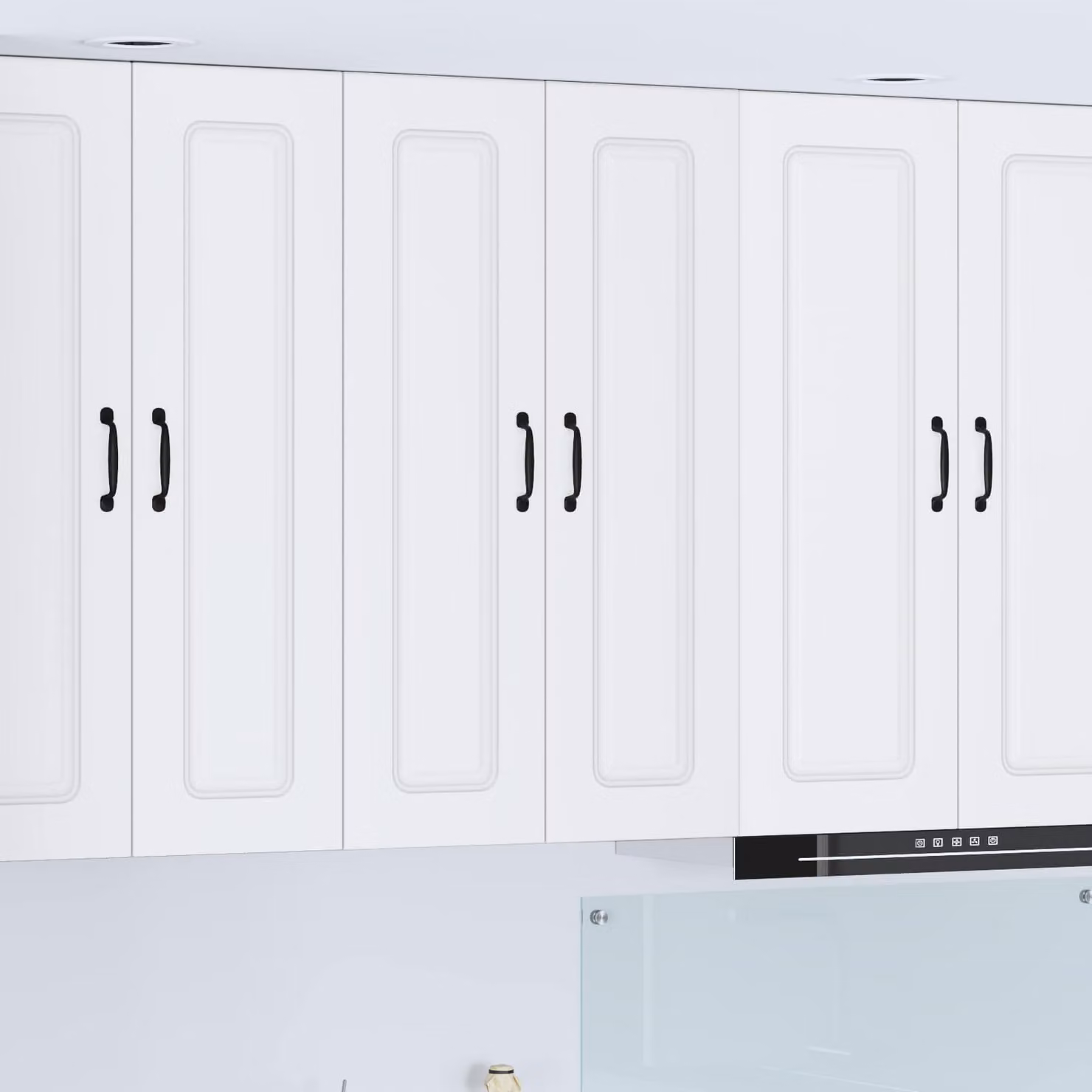 vidaXL Pannello per lavastoviglie Kalmar Bianco L: 60 cm, P: 31 cm, H: 100 cm