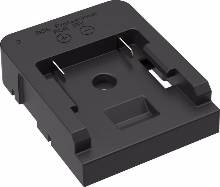 Piastra adattatrice ANSMANN per batterie Bosch, adattatore USB per proiettori da cantiere Ansmann