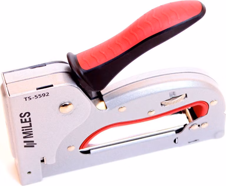 MILES Tacker manuale in metallo TS 5592 Chiodatrice Cucitrice per punti metallici Utensile manuale