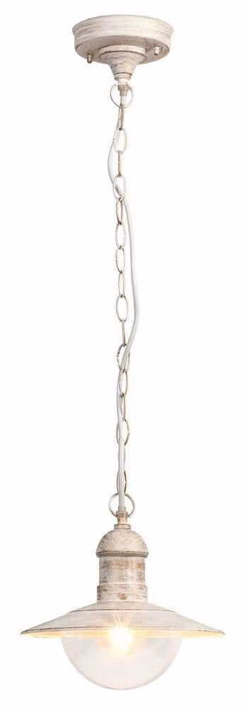 Lampada a sospensione provenzale 1xE27 Oslo bianco antico 8740 Rabalux