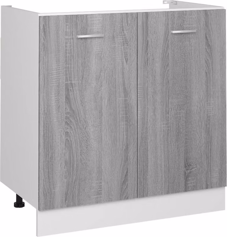 Mobiletto “Lyon” Grigio Sonoma 80x46x81,5 cm