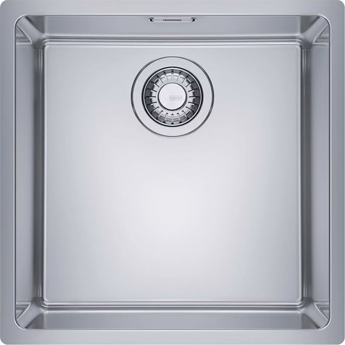 Lavello sottopiano FRANKE 122.0541.466 MARIS MRX 110-40 con cestello di raccolta a funzionamento manuale da 3 1/2 pollici, per basi da 50 cm / Lavello sottopiano / Lavello in acciaio inox