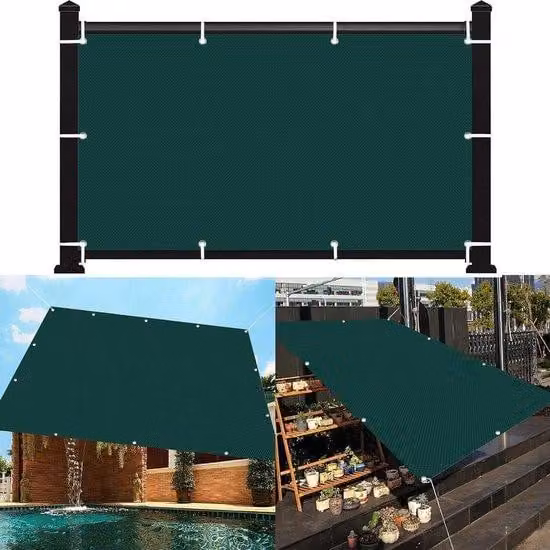 Tenda da giardino con rivestimento in HDPE traspirante, 1,6 x 2 m, per terrazza con motivo verde