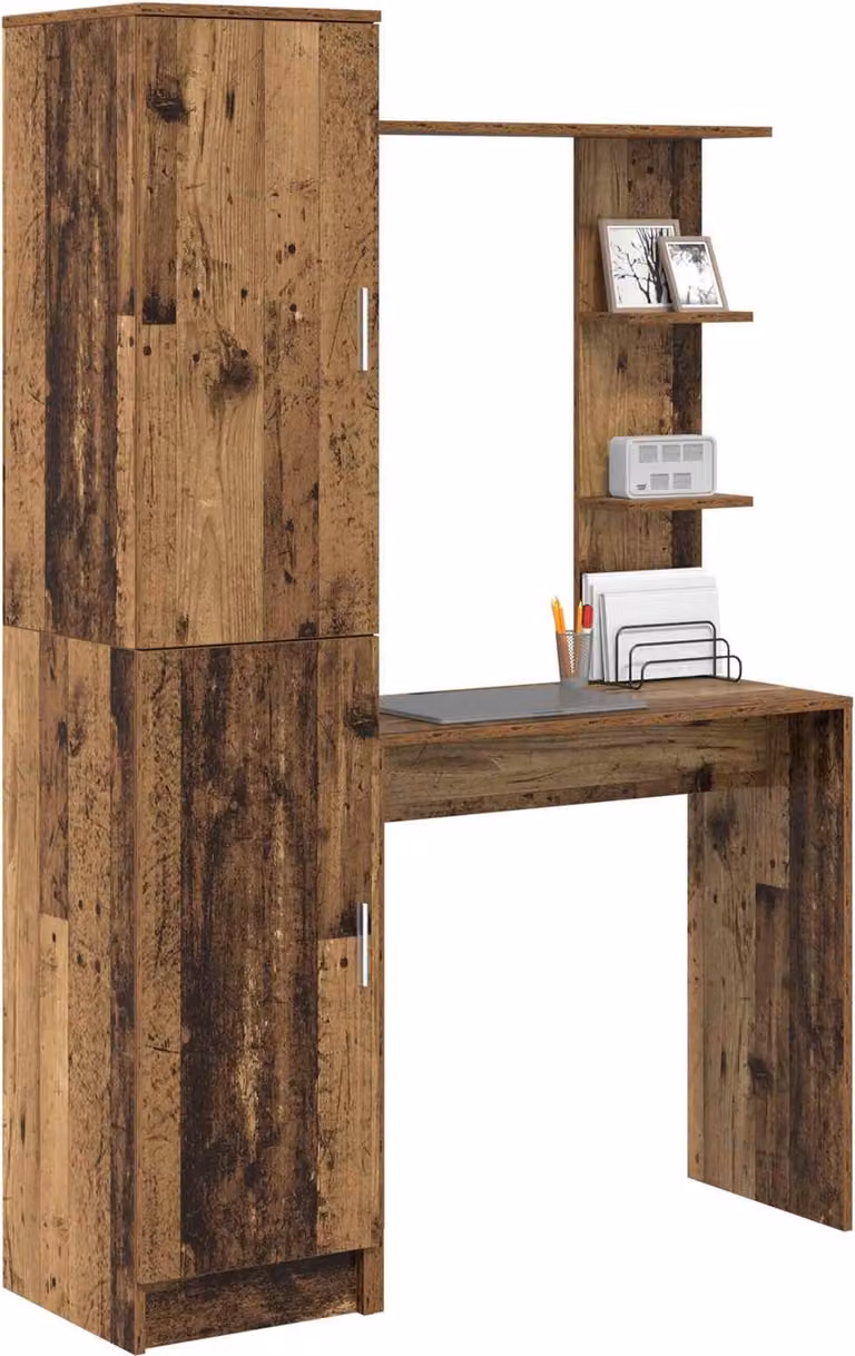 Scrivania 2 pcs Legno vecchio