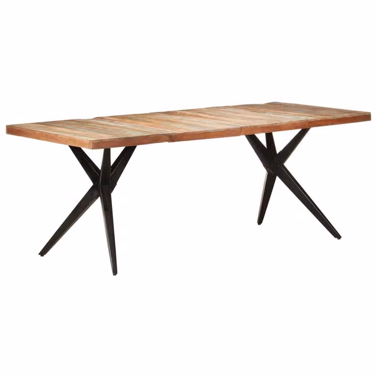Maison Exclusive - Tavolo da pranzo 200x90x76 cm in legno massello di recupero