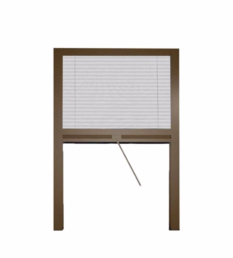 Your Self Zanzariera Plisse Bronzo Riducibile per Finestra 160x160cm