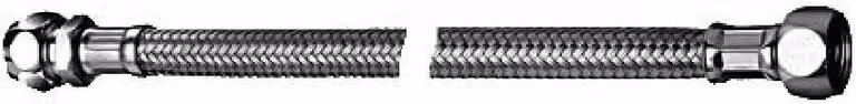 Tubo flessibile Clean-FixS, flessibile 3/8 di pollice O.D., attacco 3/8 di pollice x10, L:300, cromo