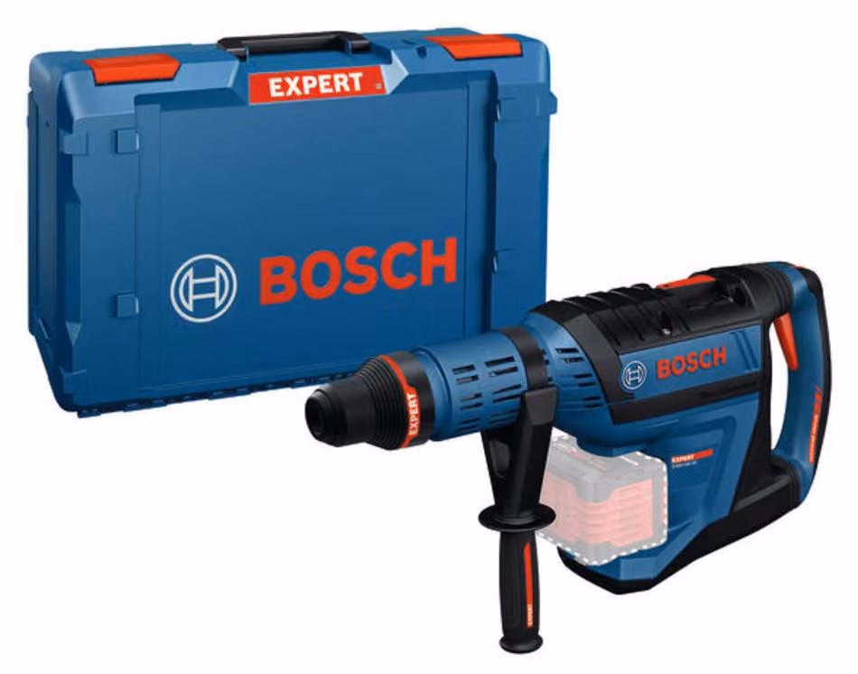 Martello rotante a batteria Bosch con SDS max EXBH18V-45, XL-BOXX
