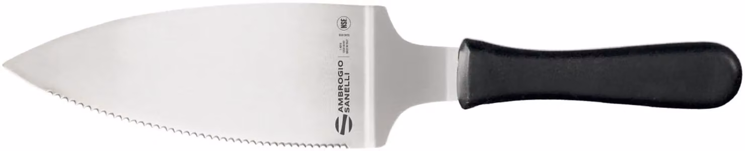 Spatola per dolci lama seghettata, lama cm 18 x 6, linea Supra