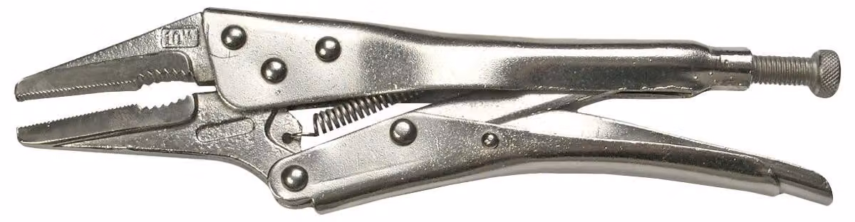 SW-Stahl 41520SB Pinze a becchi lunghi 170 mm I Ganasce extra sottili I Pinze con ganasce diritte I Pinze a becchi lunghi cromate opache I in confezione blister