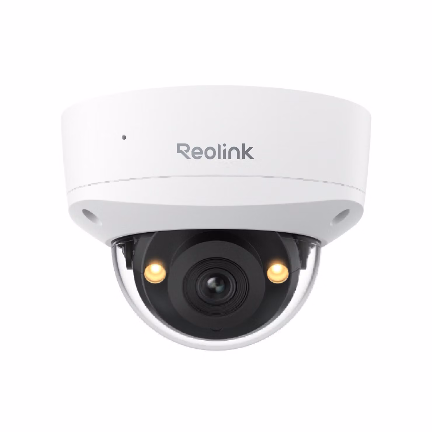 Reolink RLC-840A, telecamera di sorveglianza PoE antivandalo 4K 8MP IK10, angolo di visione 125°, visione notturna a colori, rilevamento intelligente, audio a 2 vie, IP67, sirena
