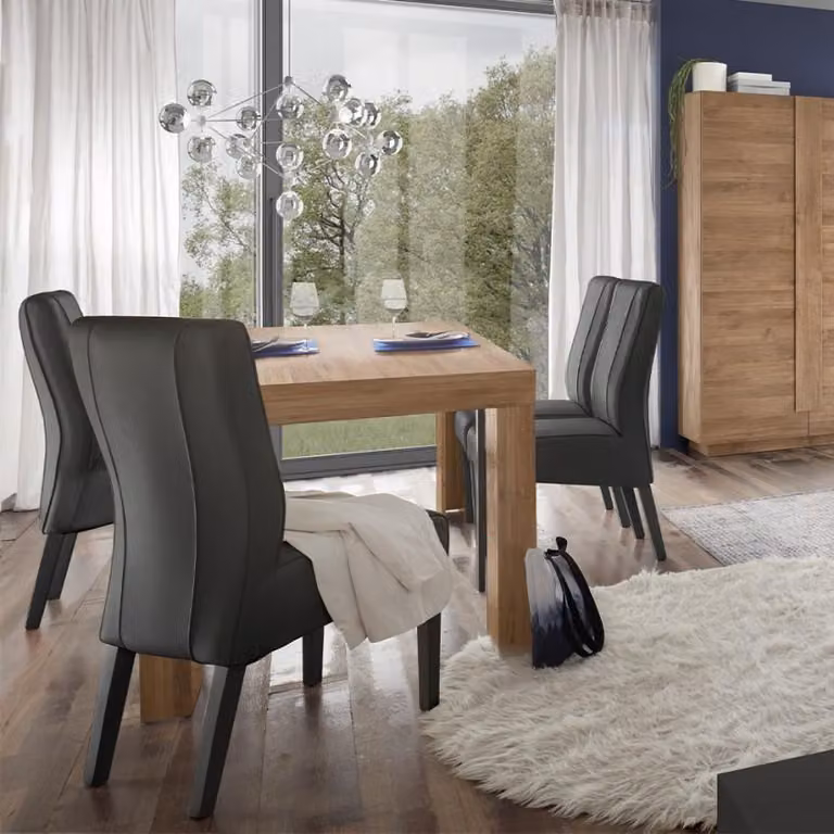 Tavolo da pranzo allungabile in legno 90x137-185 cm Eclipse Jupiter