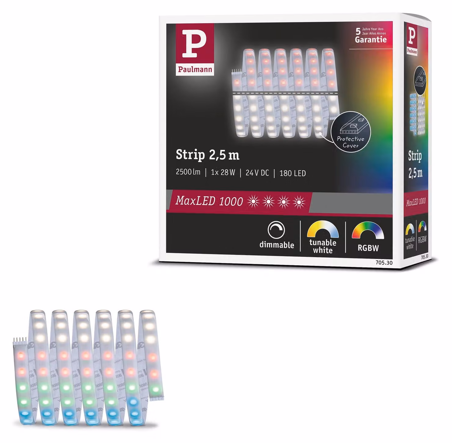 Paulmann MaxLED 1000: Striscia LED RGBW, modulo di espansione