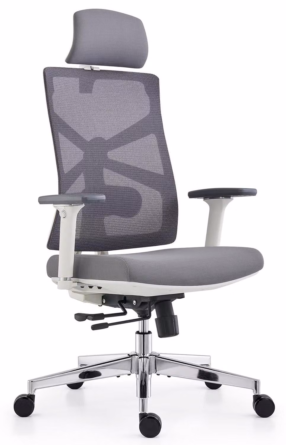 Sedia da ufficio ergonomica con schienale e braccioli regolabili