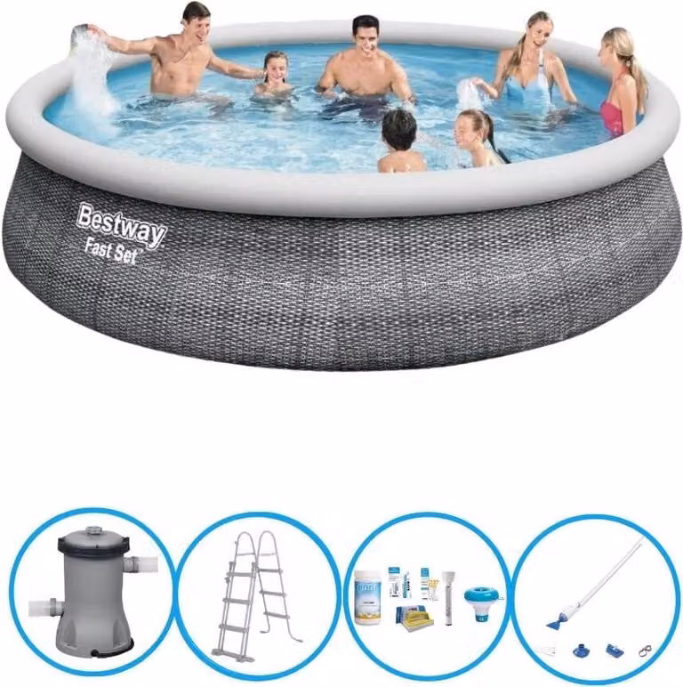 Set veloce per piscina Bestway - 457x107 cm - Set per piscina