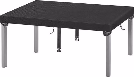 Carriola da giardino impermeabile 220 x 100 x 15 cm - Set di sedute in tessuto nero