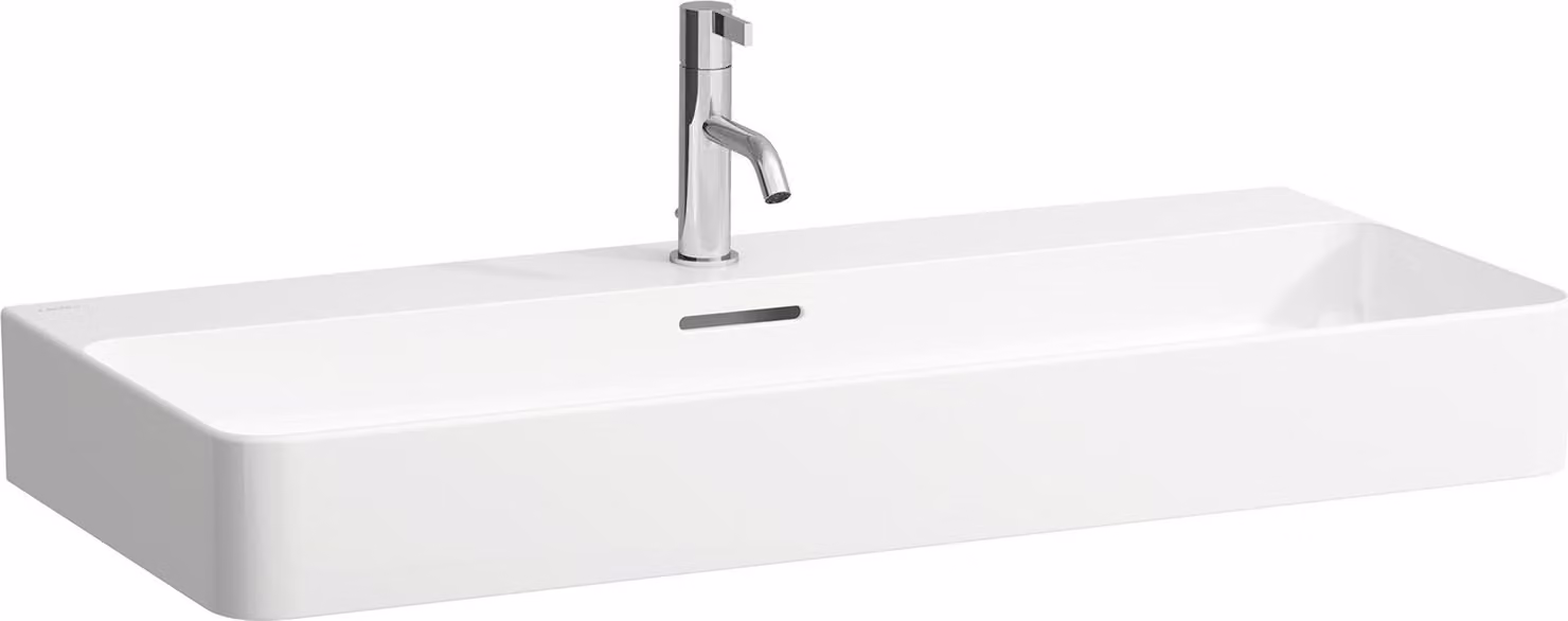 LAUFEN VAL lavabo à poser, 1 trou pour robinet, avec trop-plein, US fermé 950x420mm, H8162877161041, H8162877161041