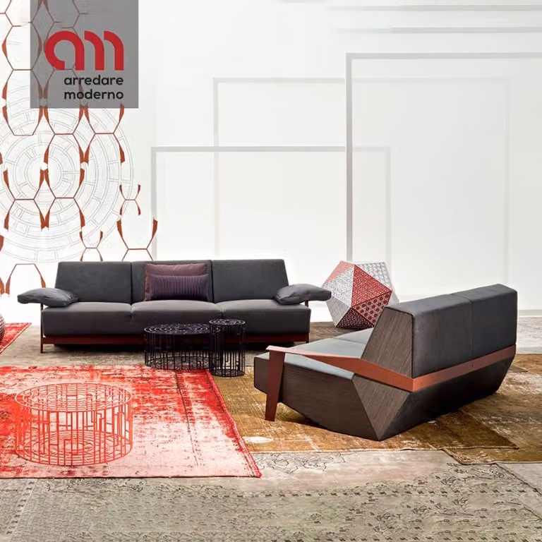Divano Silver Lake Moroso 2 e 3 posti lineare