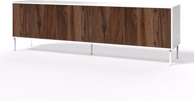 Buffet 4 ante BUDAPEST-S bianco/rovere rio