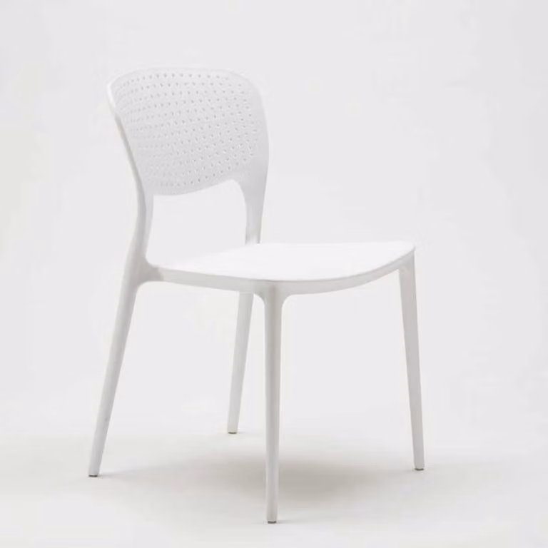 Sedie Sedia da cucina Sedia da tavolo Sedia da giardino Sedia da pranzo Garden Giulietta - Bianco