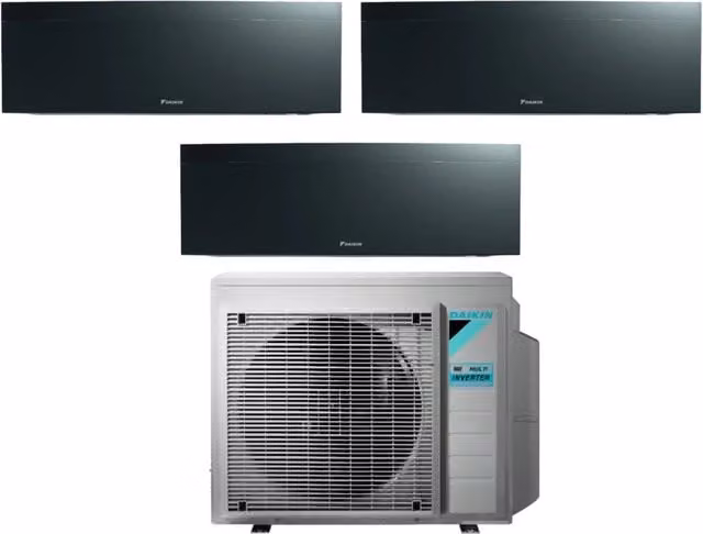 Condizionatore Daikin Bluevolution Trial Split Inverter Serie Emura Black III con Wi-Fi Integrato Colore Nero