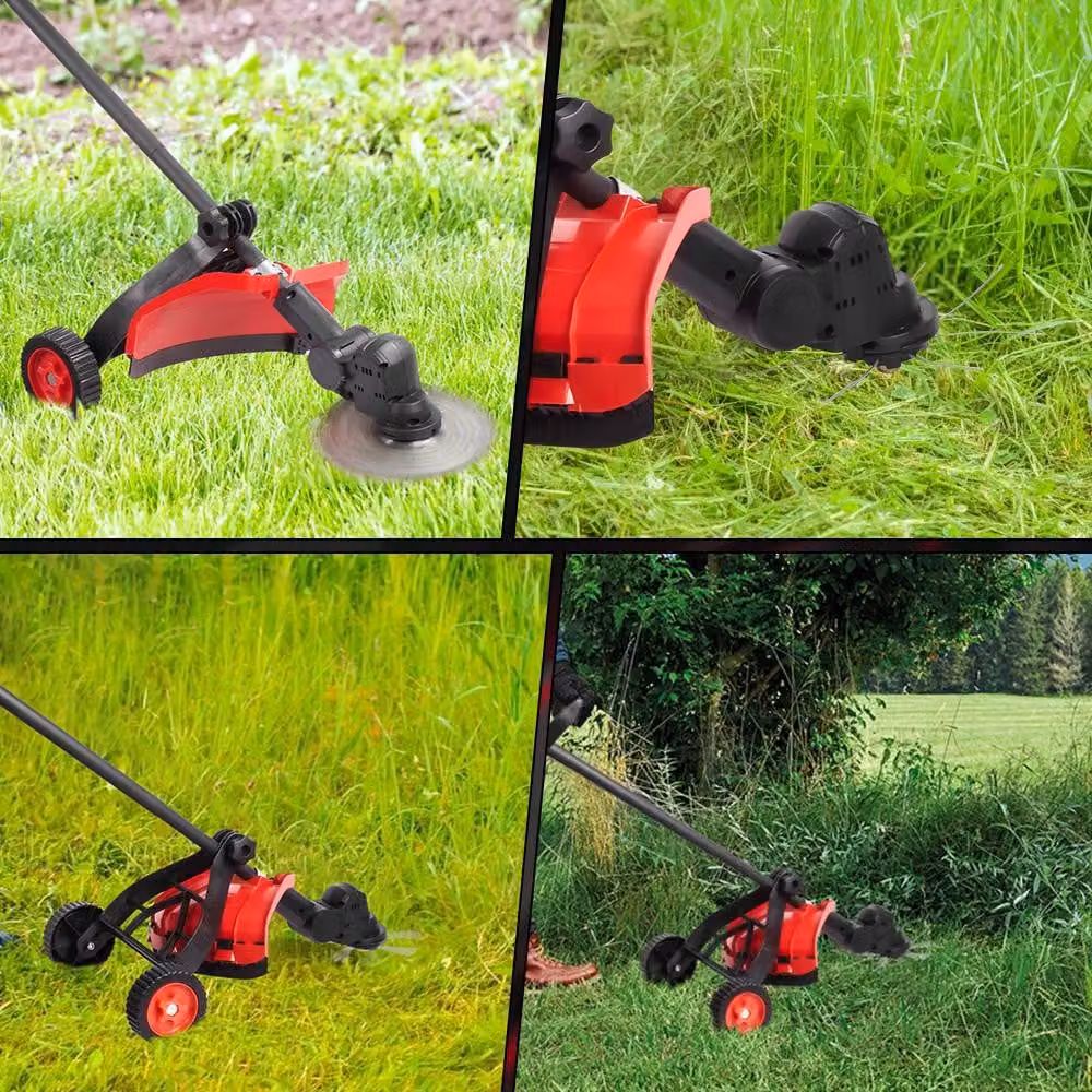 Tagliabordi elettrico senza batteria - Potenza: 4500 W - Larghezza di taglio: 10 pollici - Motore brushless - Ideale per la cura del giardino