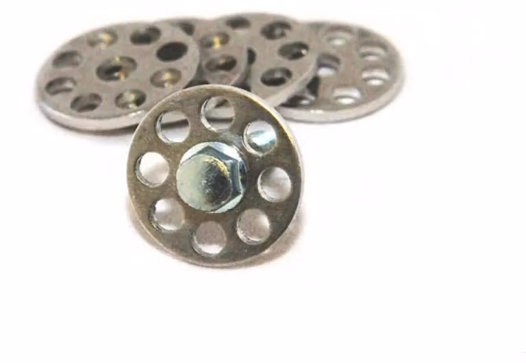 Rondelle forate SCAR Ø18mm alluminio 10 pezzi