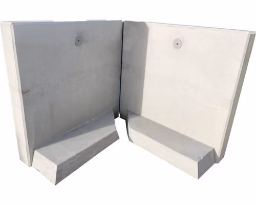 Diephaus Betonwerk GmbH Angolo a L, movimento 90°, due pezzi