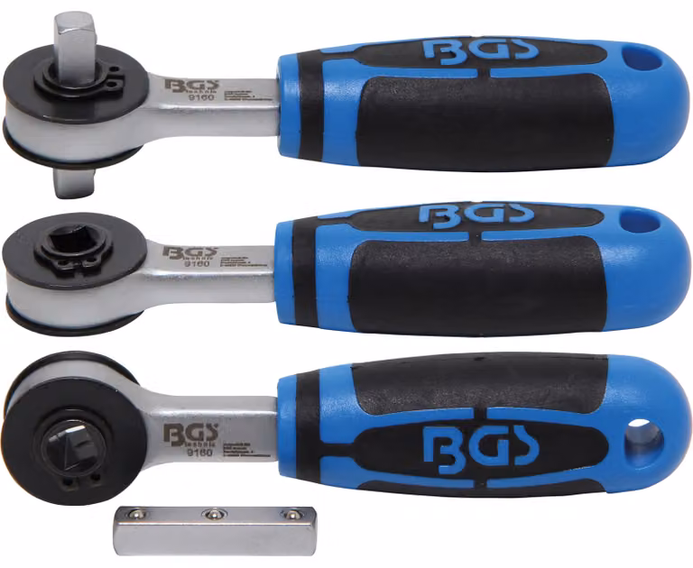 BGS Cricchetto passante uscita quadra 6,3 mm (1/4") - 9160