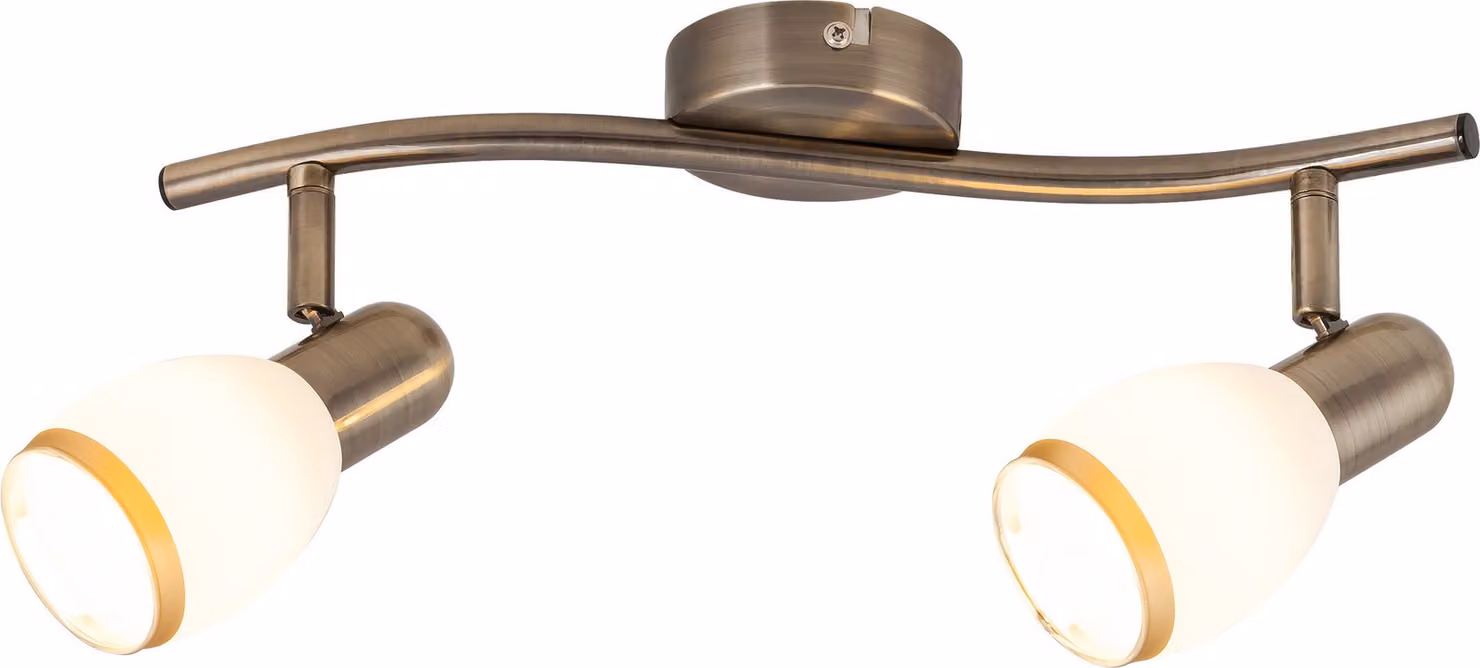 Faretto da parete e soffitto bronzo / bianco E14 2x40W Elite 5971 Rabalux