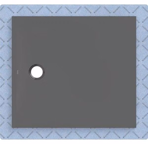 Geberit CleanFloor30 surface de douche, intégrée, avec voile d'étanchéité, 100x90cm, 551.012.DM.1, 551.012.DM.1