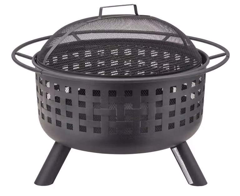 Caminetto City Lights con coperchio Ø 75 cm LANDMANN 26314