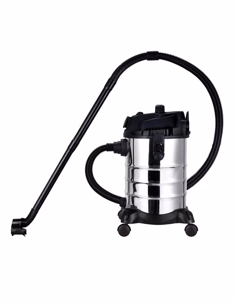 Aspiratore per liquidi e solidi WERKU, capacità 30 L, colore argento e materiale in plastica – 2